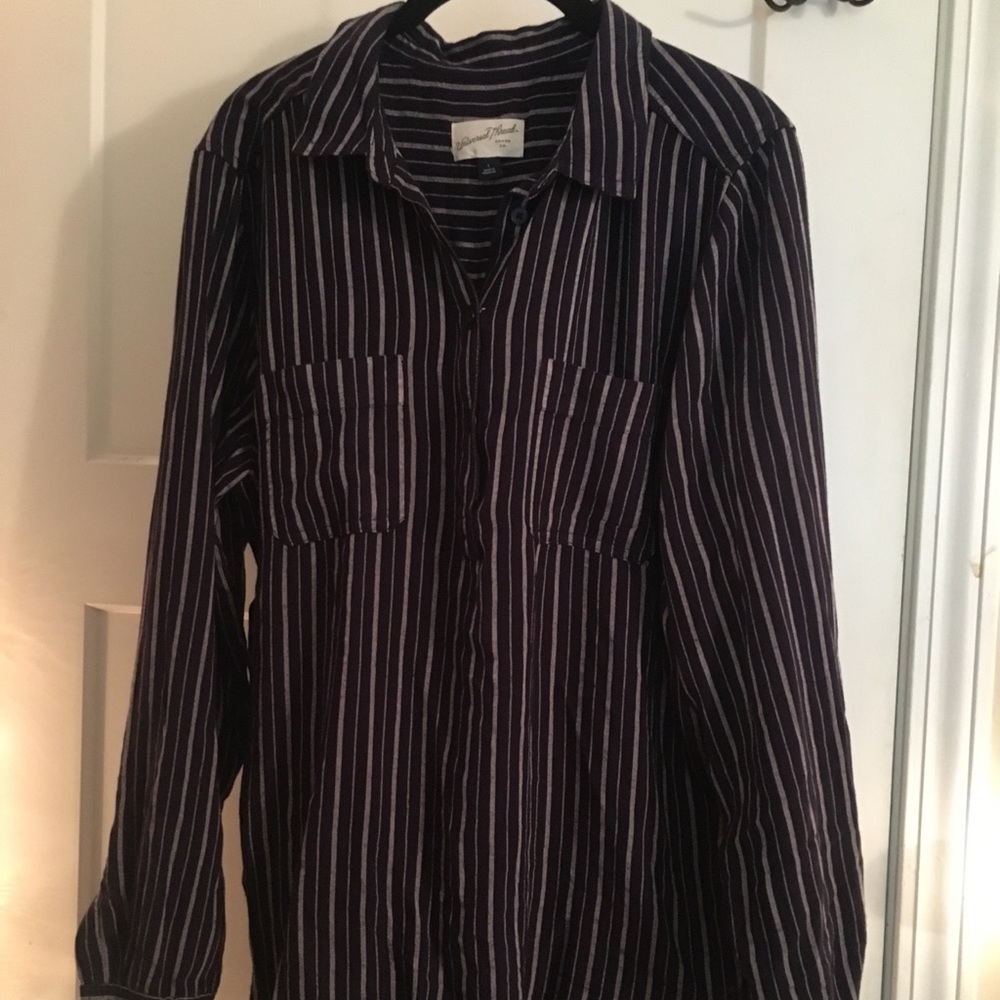 Linen button up
